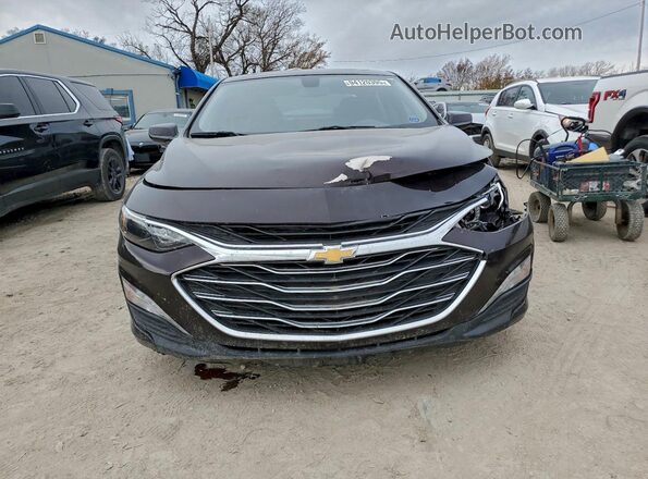 1G1ZD5ST8MF019116 2021 CHEVROLET MALIBU Maroon Front view