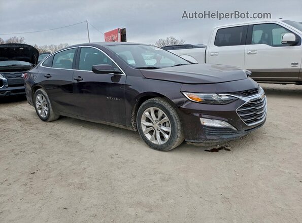 1G1ZD5ST8MF019116 2021 CHEVROLET MALIBU Maroon Front right
