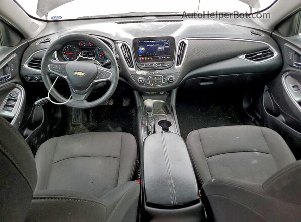 1G1ZD5ST8MF019116 2021 CHEVROLET MALIBU Maroon Dashboard view
