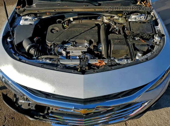 1G1ZD5ST9NF115919 2022 CHEVROLET MALIBU Silver Rear interior view