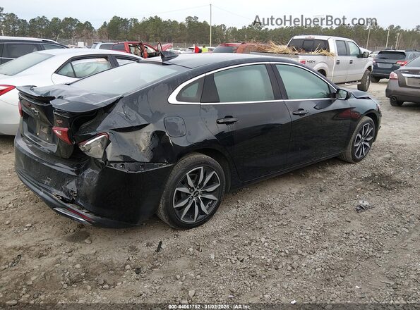 1G1ZG5ST7NF215122 2022 CHEVROLET MALIBU Black Հետևի աջ