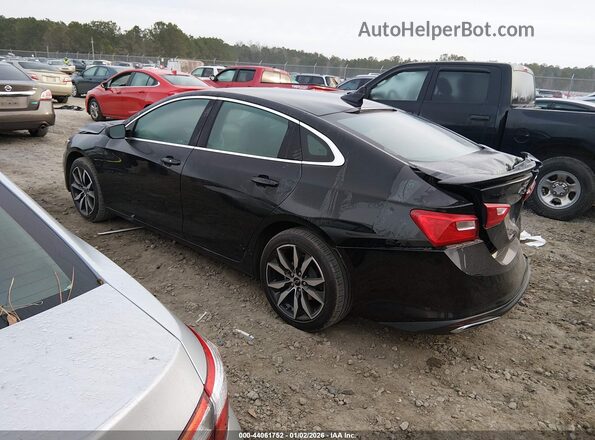 1G1ZG5ST7NF215122 2022 CHEVROLET MALIBU Black Հետևի ձախ