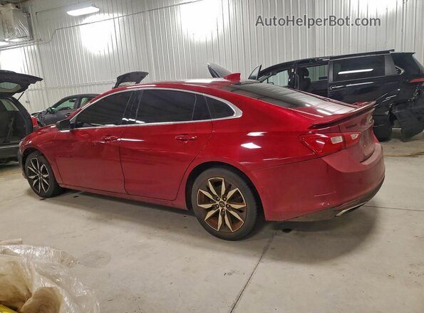 1G1ZG5ST9MF041293 2021 CHEVROLET MALIBU Красный Задняя левая четверть