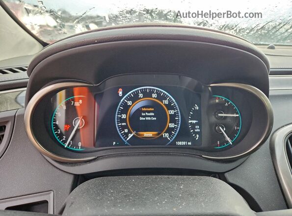 1G4GA5G33GF230708 2016 BUICK LACROSSE Silver Вид щитка приладів