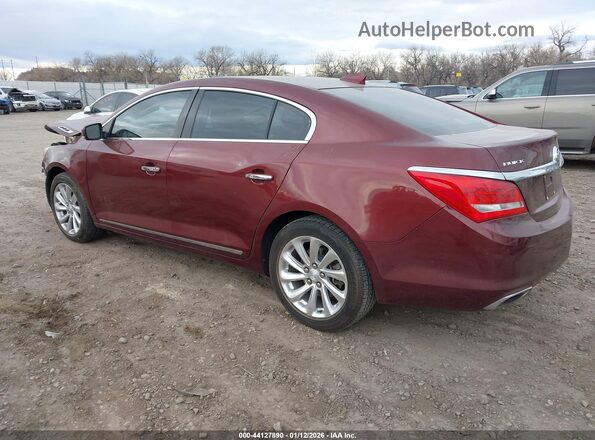 1G4GB5G34GF124197 2016 BUICK LACROSSE Burgundy 