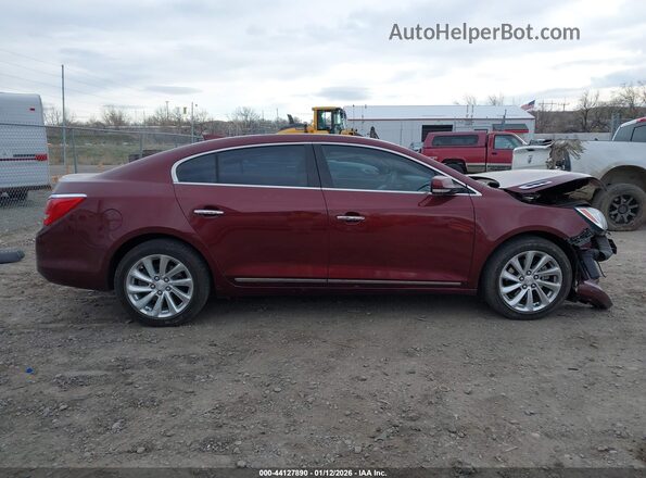 1G4GB5G34GF124197 2016 BUICK LACROSSE Burgundy 