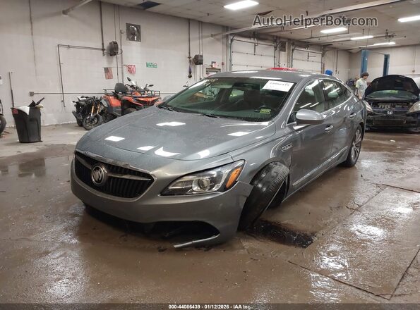 1G4ZP5SS4JU137785 2018 BUICK LACROSSE Gray Передня ліва чверть