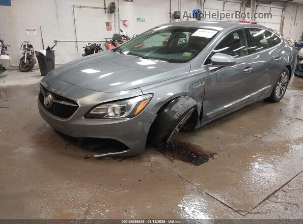 1G4ZP5SS4JU137785 2018 BUICK LACROSSE Gray Вид спереду