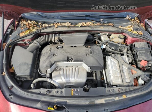 1G4ZP5SZ8JU117164 2018 BUICK LACROSSE Burgundy Вид задньої частини салону