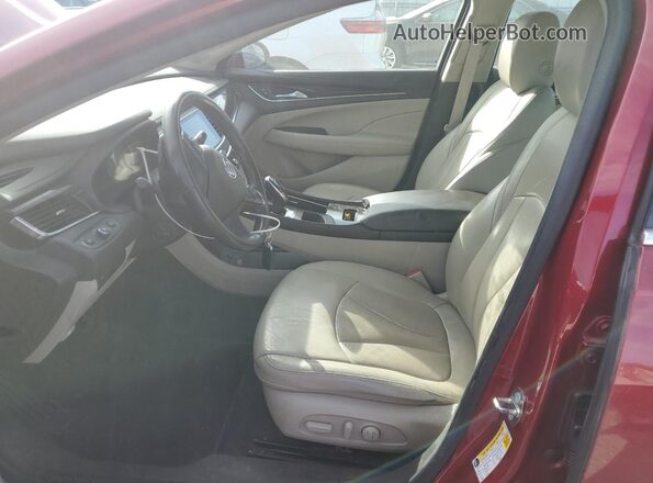 1G4ZP5SZ8JU117164 2018 BUICK LACROSSE Burgundy Вид салону спереду