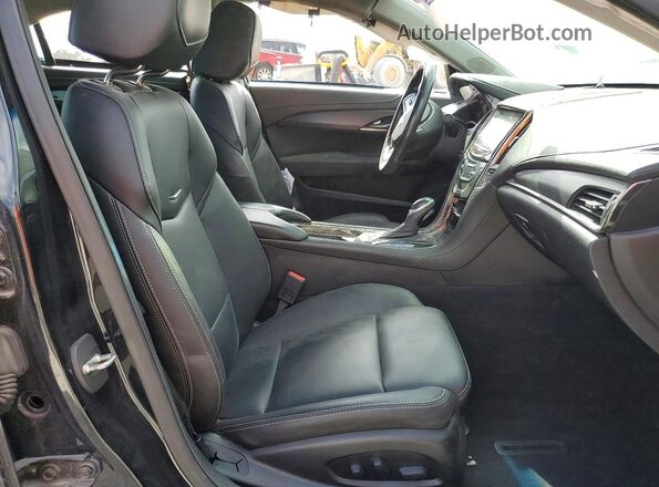 1G6AA5RX8H0154825 2017 CADILLAC ATS Черный Вид салона спереди