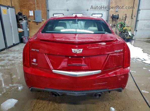 1G6AF5RX7J0152510 2018 CADILLAC ATS Red 