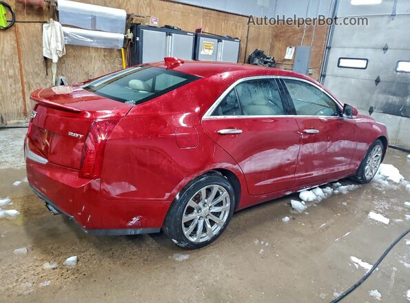 1G6AF5RX7J0152510 2018 CADILLAC ATS Red 