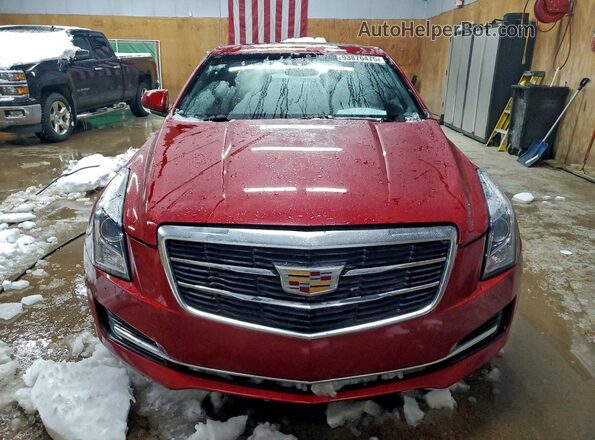1G6AF5RX7J0152510 2018 CADILLAC ATS Red 