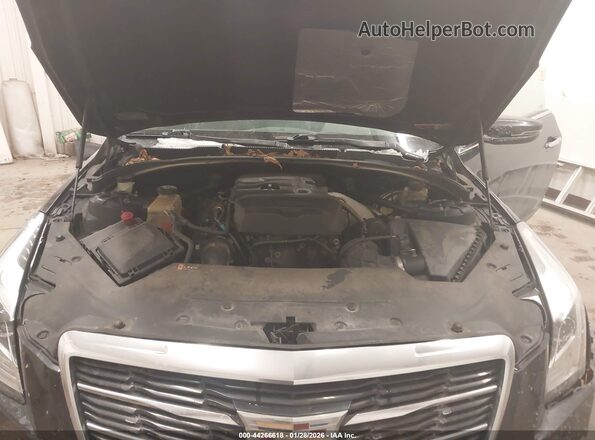 1G6AH1RX9G0156313 2016 CADILLAC ATS Black Вид ззаду