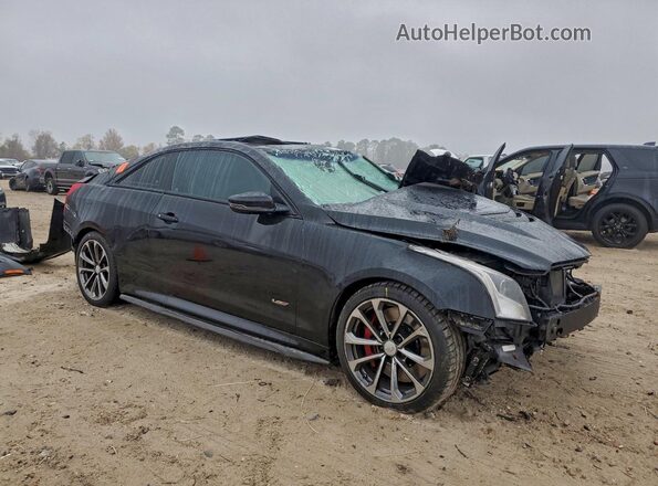 1G6AN1RY1H0121171 2017 CADILLAC ATS-V Black Передня права чверть