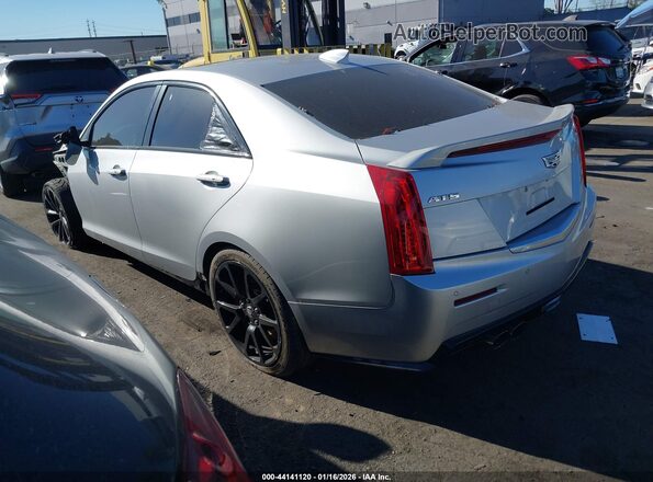 1G6AN5SY4H0131436 2017 CADILLAC ATS-V Silver Trasero izquierdo