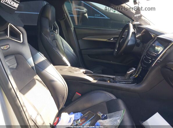 1G6AN5SY4H0131436 2017 CADILLAC ATS-V Silver Vista interior delantera