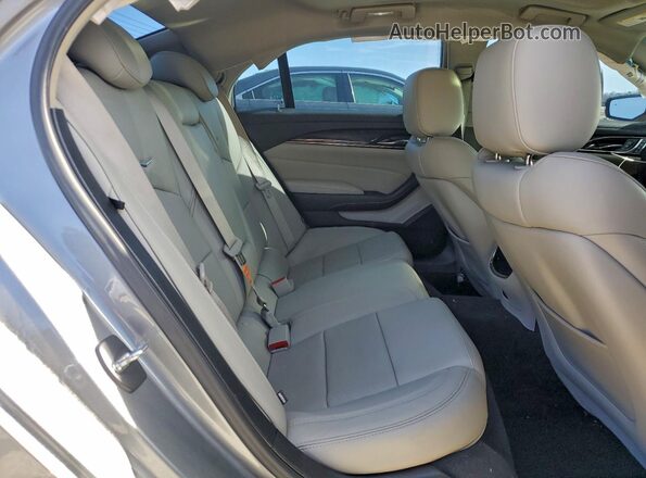 1G6AR5SS9J0107672 2018 CADILLAC CTS Gray Вид задніх сидінь
