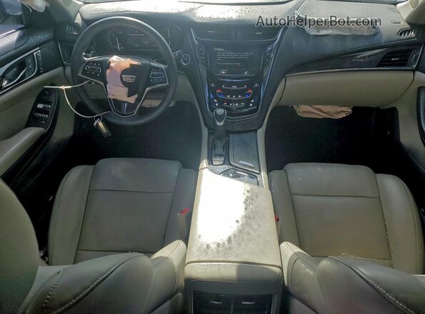 1G6AR5SS9J0107672 2018 CADILLAC CTS Gray Вид панелі приладів
