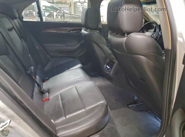 1G6AS5SS1J0174917 2018 CADILLAC CTS Silver Widok tylnych siedzeń