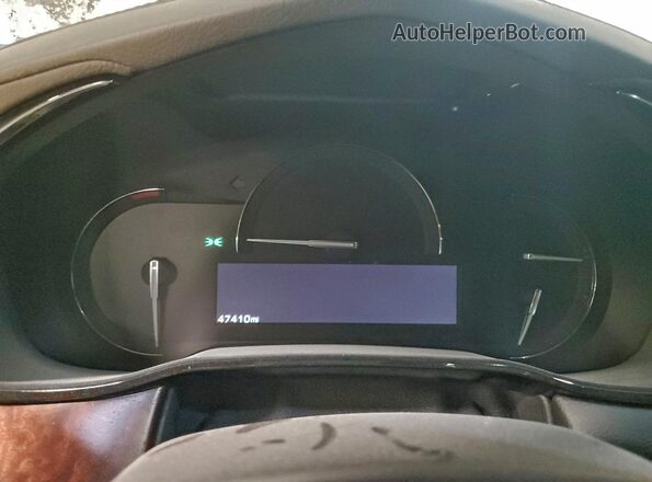 1G6AS5SS1J0174917 2018 CADILLAC CTS Silver Widok zestawu wskaźników