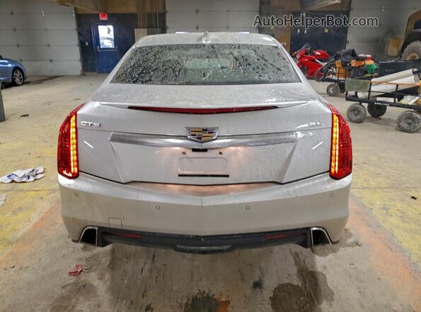1G6AS5SS1J0174917 2018 CADILLAC CTS Silver Widok z tyłu