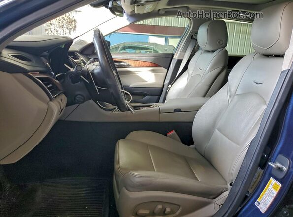 1G6AW5SX4G0107866 2016 CADILLAC CTS Blue Vista interior delantera