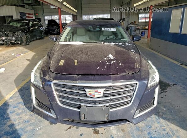 1G6AW5SX4G0107866 2016 CADILLAC CTS Blue Vista frontal