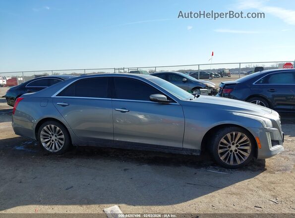 1G6AX5SX2J0169335 2018 CADILLAC CTS Gray Widok wnętrza z tyłu