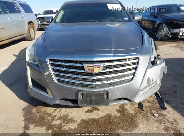 1G6AX5SX2J0169335 2018 CADILLAC CTS Gray Widok zestawu wskaźników