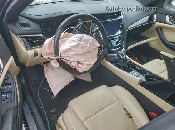 1G6AX5SX2K0100498 2019 CADILLAC CTS Blue Вид панелі приладів