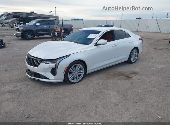 1G6DB5RK7N0130672 2022 CADILLAC CT4 White Передня ліва чверть