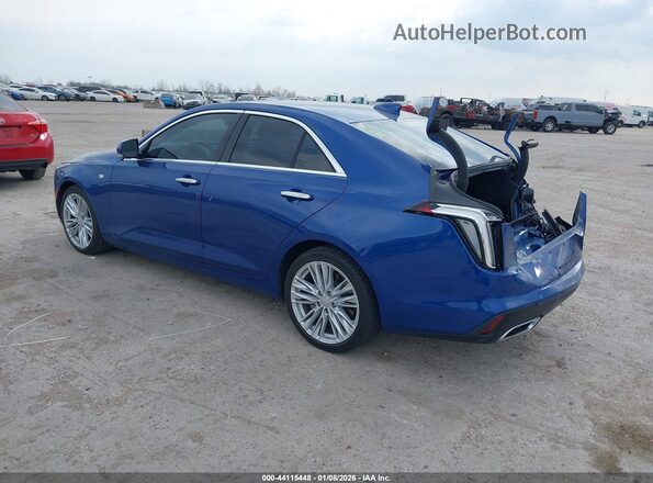 1G6DB5RK8P0106271 2023 CADILLAC CT4 Blue Trasero izquierdo