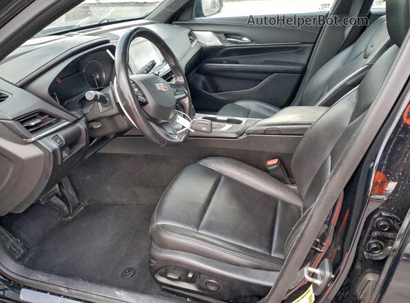 1G6DB5RK9L0138530 2020 CADILLAC CT4 Black Widok wnętrza z przodu