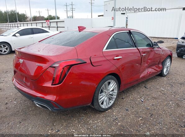 1G6DB5RKXN0124039 2022 CADILLAC CT4 Red უკანა მარჯვენა