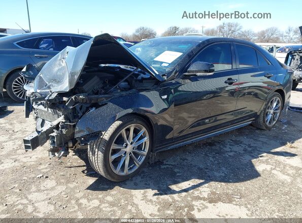 1G6DC5RK9N0128631 2022 CADILLAC CT4 Black Передня ліва чверть