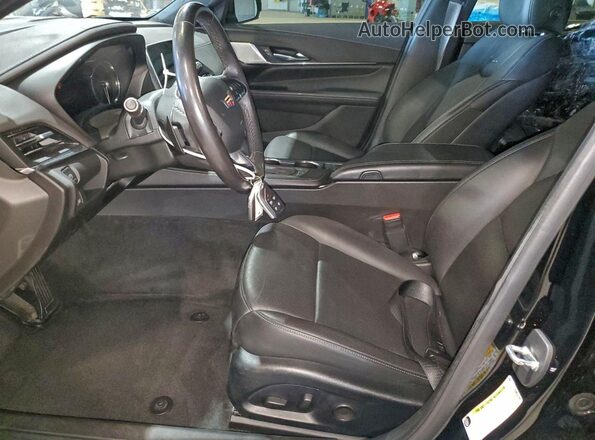 1G6DF5RKXM0117899 2021 CADILLAC CT4 Black Widok wnętrza z przodu