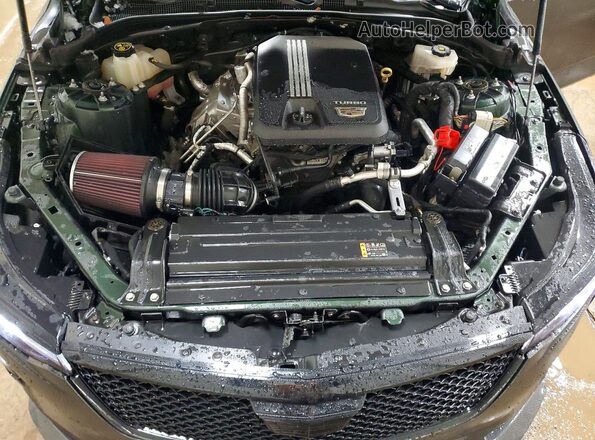 1G6DK5RK4M0115044 2021 CADILLAC CT4 Черный Вид задней части салона