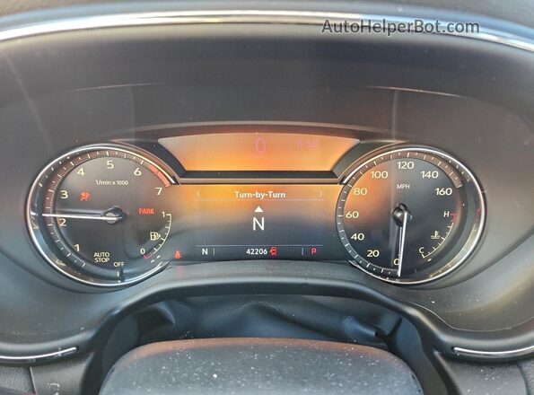 1G6DM5RK0L0147062 2020 CADILLAC CT5 Gray Vista del cuadro de instrumentos