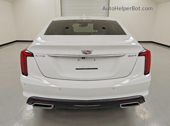 1G6DM5RK4P0127886 2023 CADILLAC CT5 White Հետևի տեսք