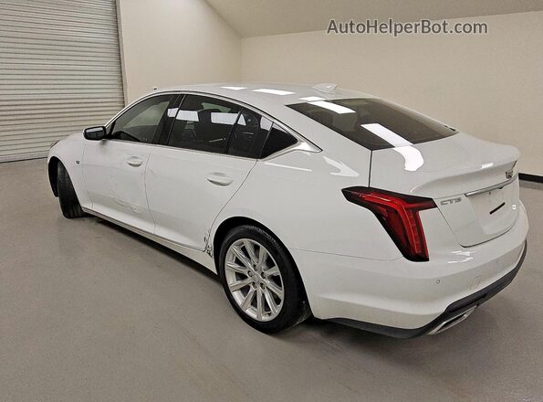 1G6DM5RK4P0127886 2023 CADILLAC CT5 White Հետևի ձախ