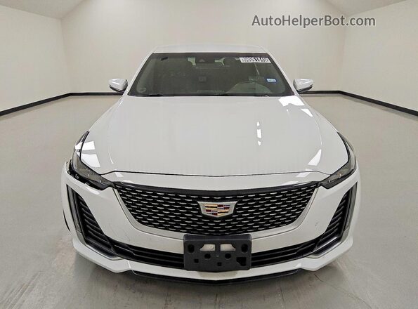 1G6DM5RK4P0127886 2023 CADILLAC CT5 White Դիմացի տեսք