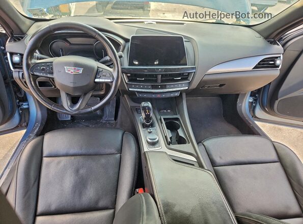 1G6DN5RK0P0122326 2023 CADILLAC CT5 Blue Dashboard view
