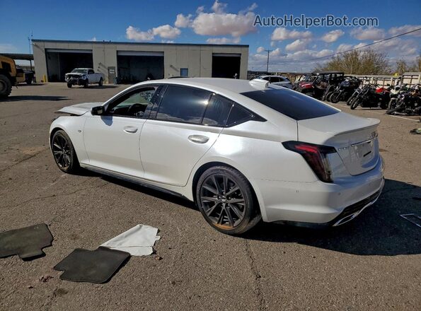 1G6DP5RK4S0115205 2025 CADILLAC CT5 White Tył lewy