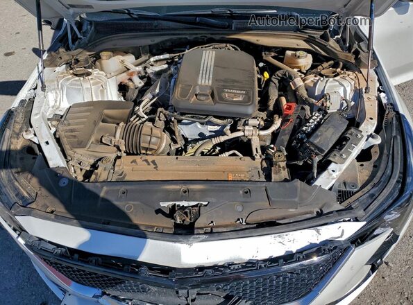 1G6DP5RK4S0115205 2025 CADILLAC CT5 White Widok wnętrza z tyłu