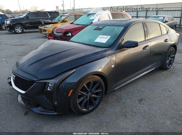1G6DP5RKXT0102587 2026 CADILLAC CT5 Серый Передняя левая четверть