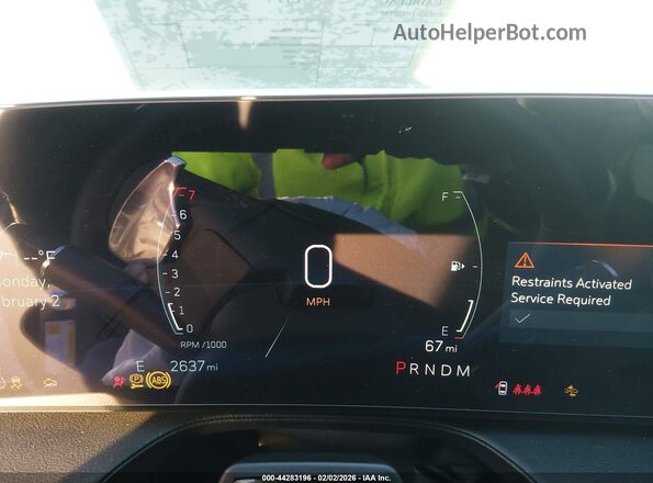 1G6DP5RKXT0102587 2026 CADILLAC CT5 Серый Вид задних сидений