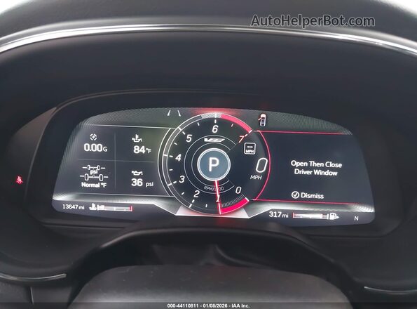 1G6DR5RW8P0146333 2023 CADILLAC CT5 Orange Вид задніх сидінь