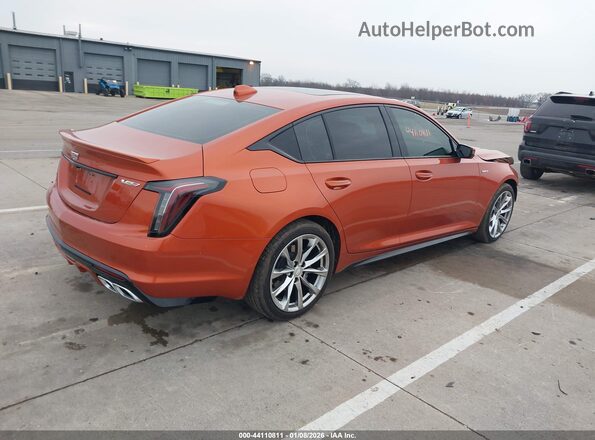 1G6DR5RW8P0146333 2023 CADILLAC CT5 Orange Задня права чверть